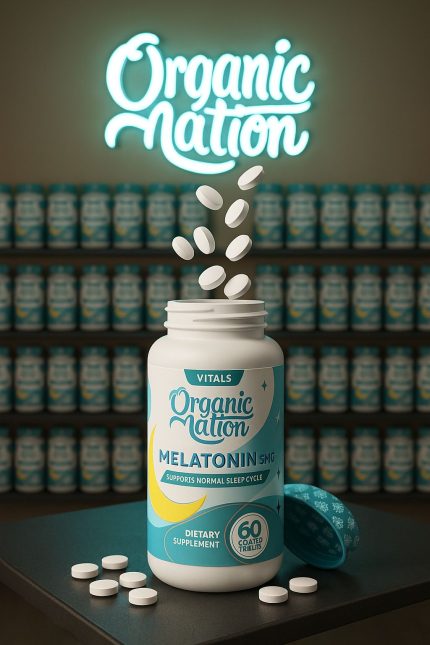 Fast Dissolving Melatonin 5mg.-60serv.-60Tablet